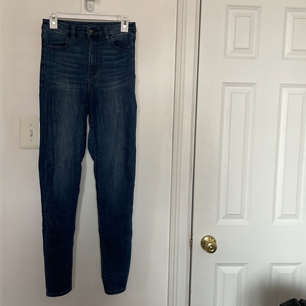 US 6 Long American Eagle next level stretch skinny curvy high rise jegging